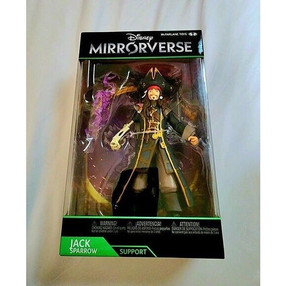 Disney Mirrorverse Captain Jack Sparrow 7" Action Figure. NWT - Picture 2 of 5